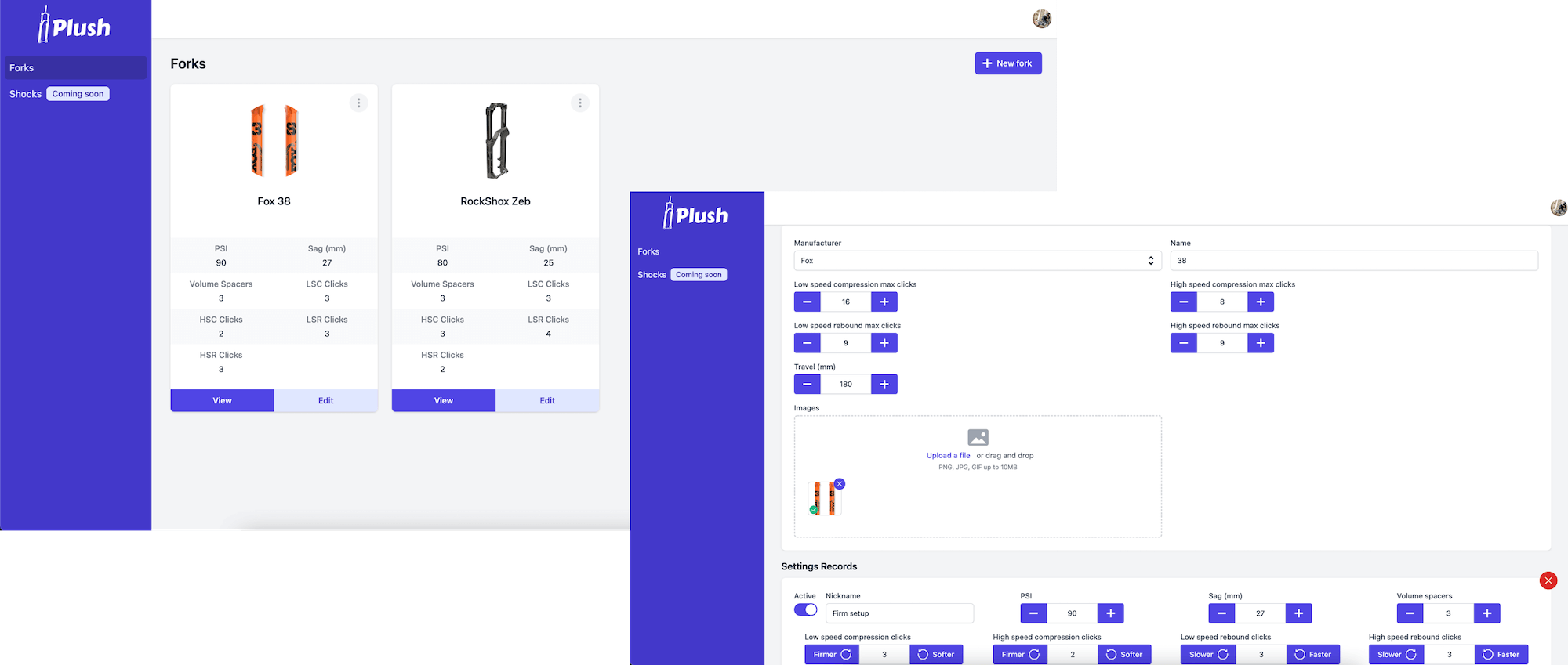 plush.bike screenshot